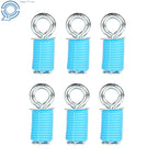 Set of 6 Tie Down Anchor Cargo Hooks for Polaris RZR (Fits All Years)