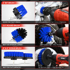 19-Piece Car Wash Cleaning Kit for All Vehicles (Interior Exterior)