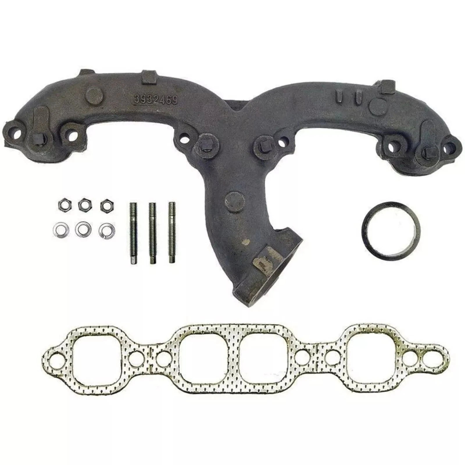 Left Side Exhaust Manifold 674-201 for Chevy C10, Suburban, GMC C15 (1973–1987)