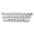 10 x CNC Inner 9/11/13mm Schrauben Bolt Topper Caps Covers for Harley Chrome