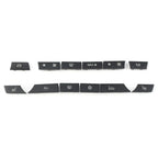 12 Button Key Caps for BMW 5 6 7 Series F01 F12 (2008-2017)