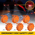 6X LED Road Flares for Emergency Roadside Safety