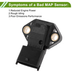 MAP Sensor No.22634AA000 for Subaru Forester H4 2.5L (2003–2008)