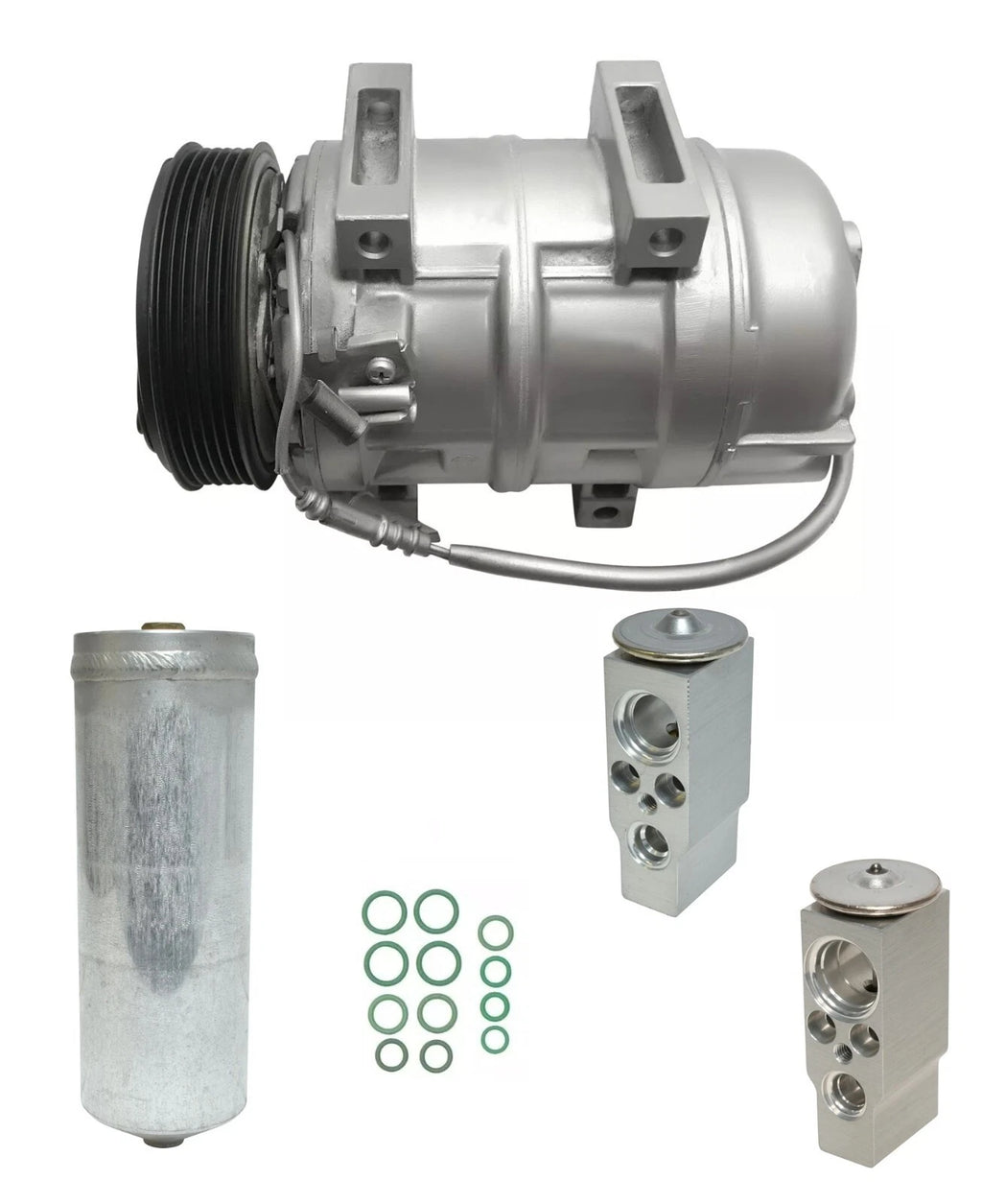 AC Compressor Kit with Rear AC for Volvo XC90 2.5L 2.9L (2005–2014)