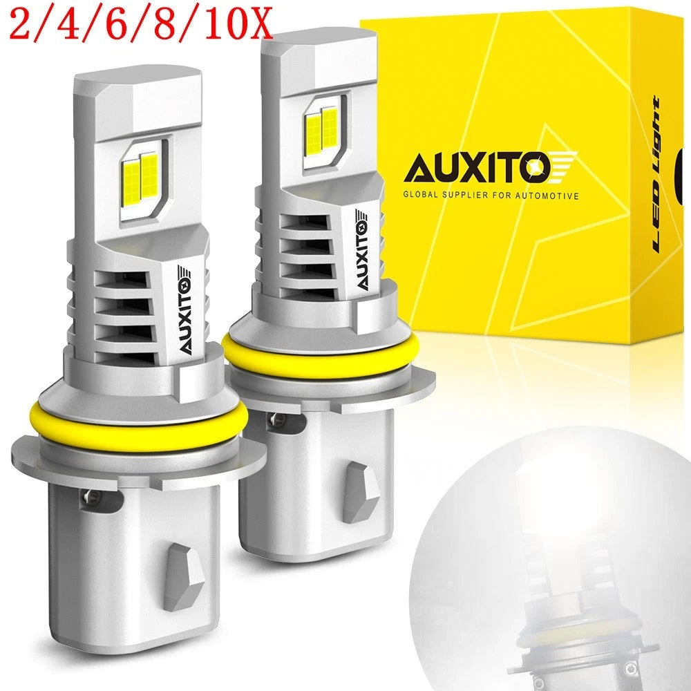 2X LED Headlight Bulbs for 9007/HB5 (6500K)