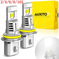 2X LED Headlight Bulbs for 9007/HB5 (6500K)