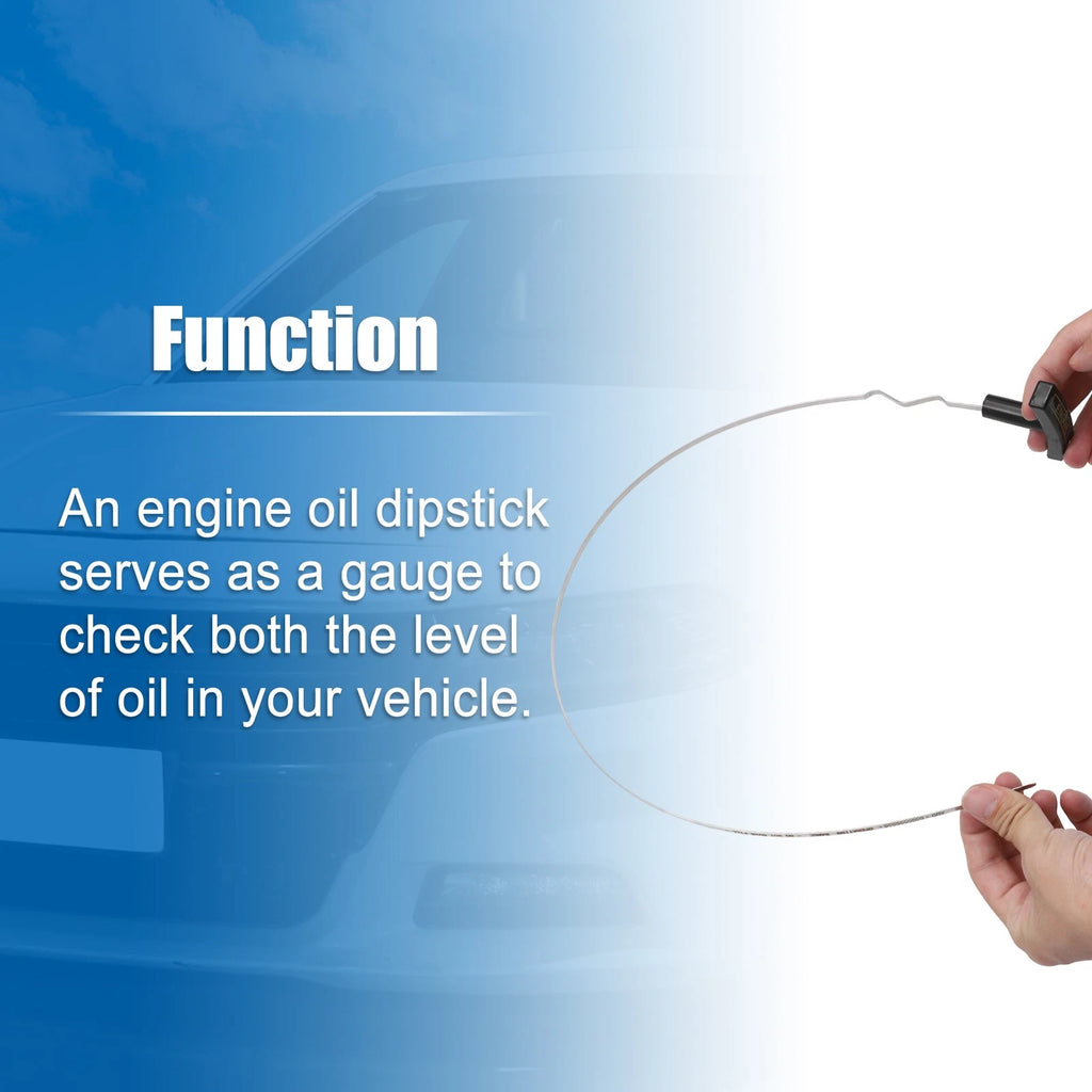Engine Oil Level Indicator Dipstick for Ford F-250 (1994–1996) Black