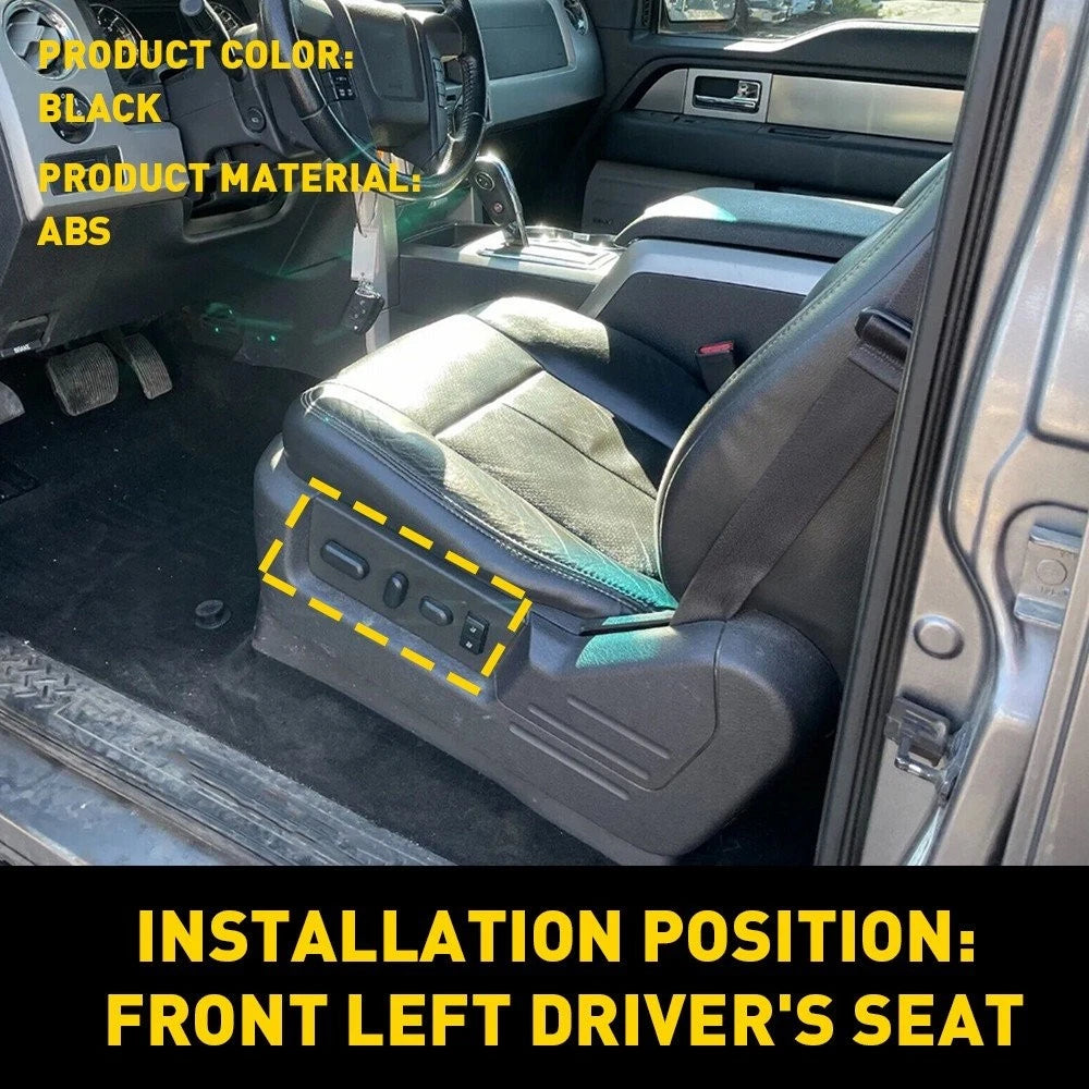 Front Seat Driver Switch Housing Trim Bezel for Ford F-150 (2009–2014)
