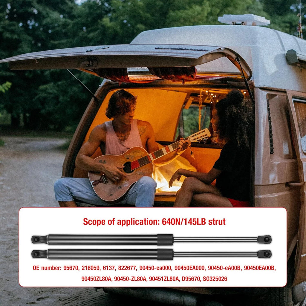 Hatch Tailgate Lift Supports Shocks Struts for Nissan Xterra (2005-2013)
