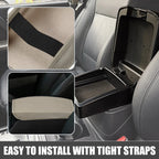 Car Center Console Cover Pad for Hyundai Tucson (2022-2023) Faux Leather Beige