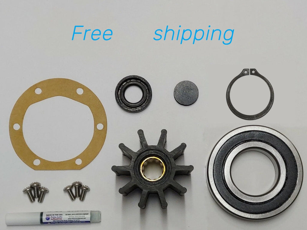 Repair Kit for Volvo Penta Pump 855722, Jabsco 22740-0351 (Single Bearing)