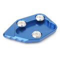 Kickstand Foot Side Stand Extension Pad for Honda CBR1000RR (2008-2016) Blue