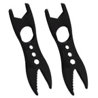 2X Double Headed Wrench Steel Tool with Ergonomic Grip for Car Repair