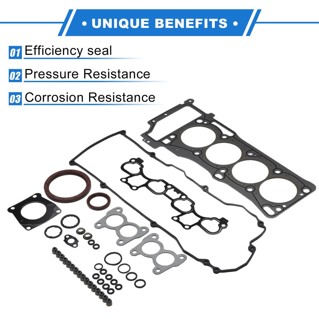 Cylinder Head Gasket Kit No. 101014M787 for Nissan QG18 (Year Range)