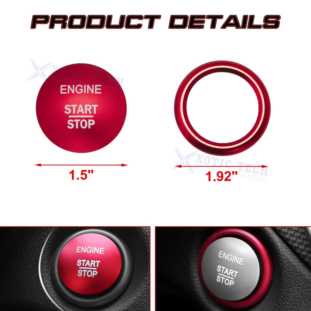 Engine Start Button Cover for Mercedes-Benz CLA GLA A B Class (2013-2024)