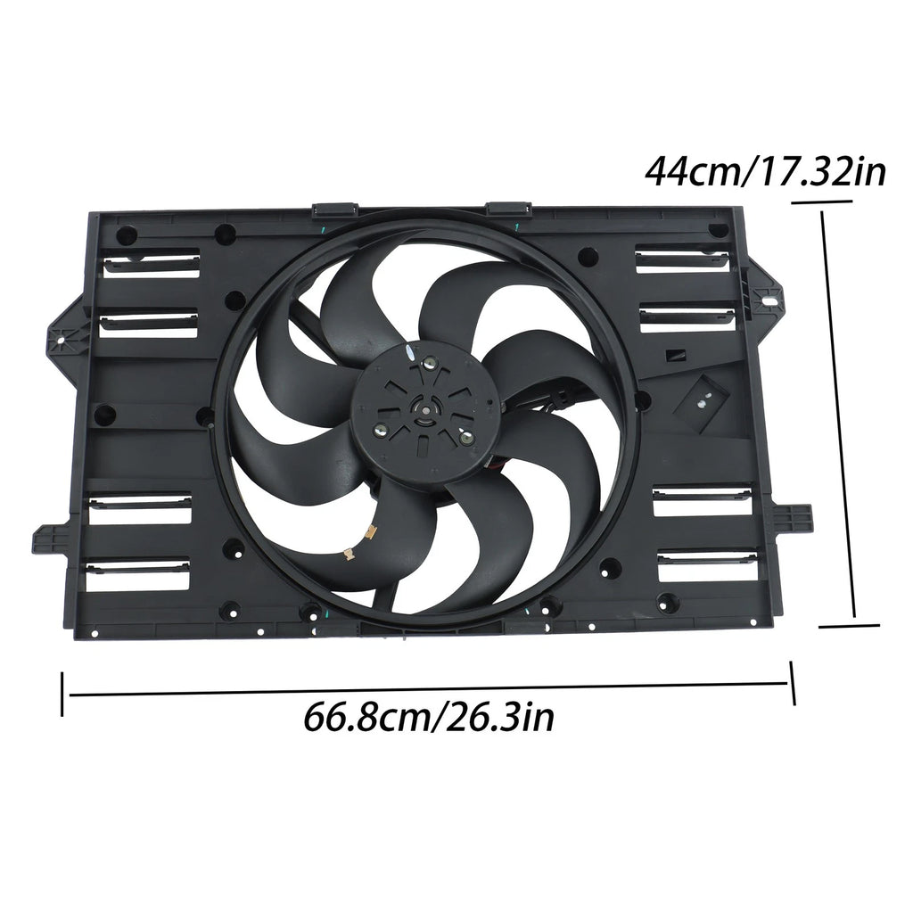 Radiator Cooling Fan Assembly with Shroud for Buick Envision (2017–2020)
