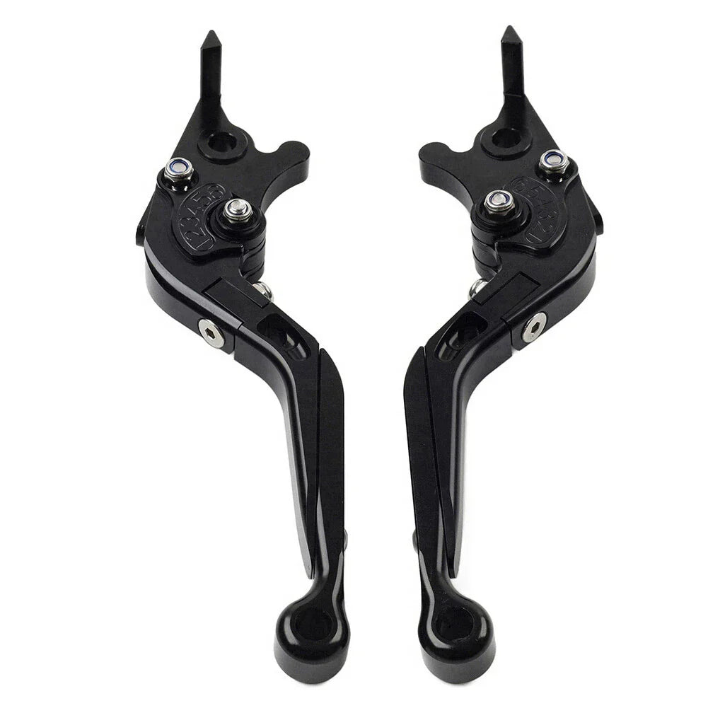 Extendable Brake Clutch Levers for Honda CB599 CB600 CB919 98-06 Black