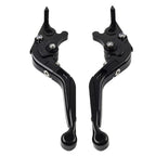 Extendable Brake Clutch Levers for Honda CB599 CB600 CB919 98-06 Black