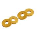 4X Gold Saddlebag Crash Bar Decorative Spacer for Harley Softail Road Glide