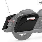 Stretched Extended Hard Saddle Bags for Harley Street Glide Road King (1993–2013)