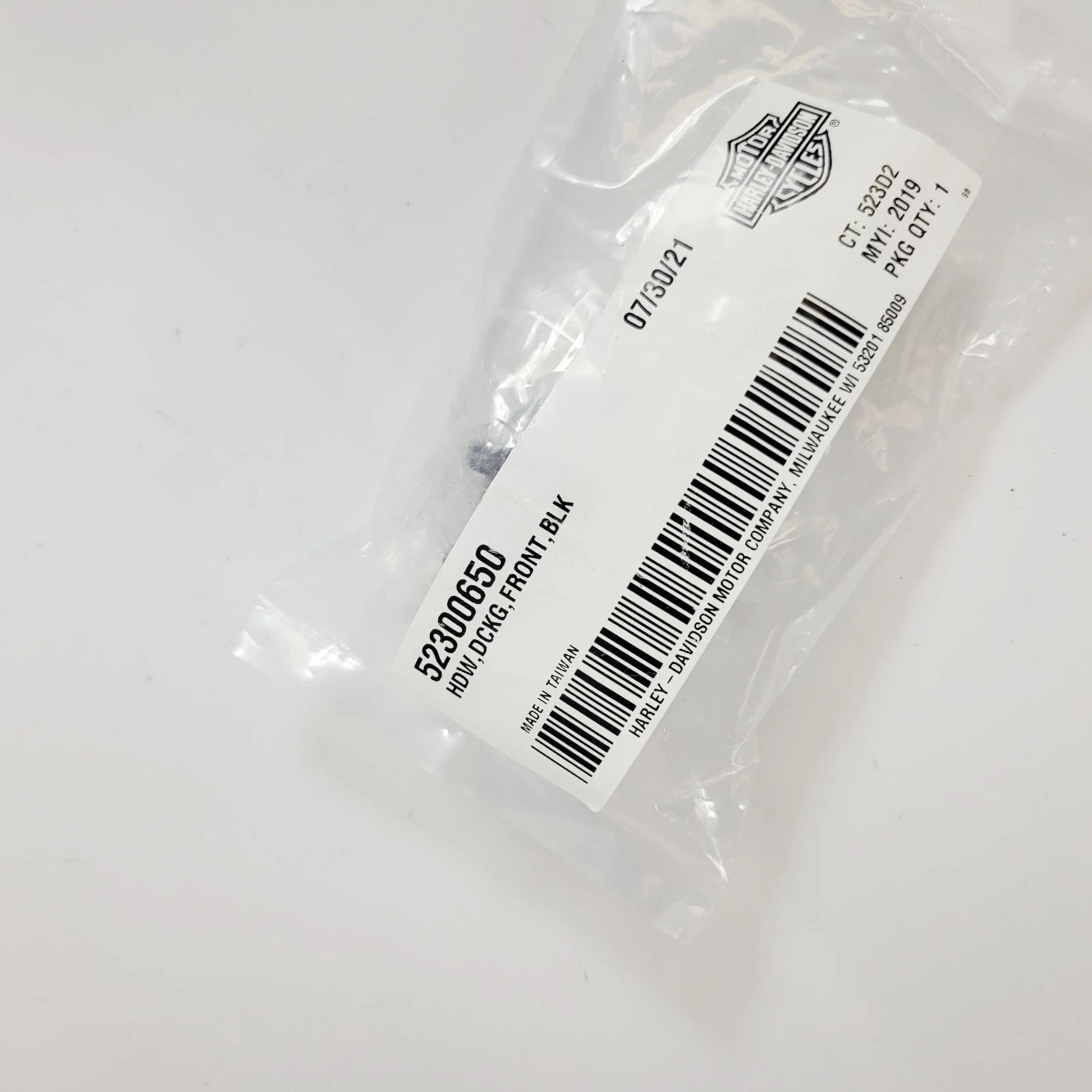 OEM Front Black Docking Point for Harley-Davidson Softail (2018–2026)
