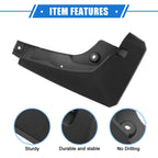Mud Flaps Kit for Toyota RAV4 (2019–2023) Black Splash Guards 703820107026