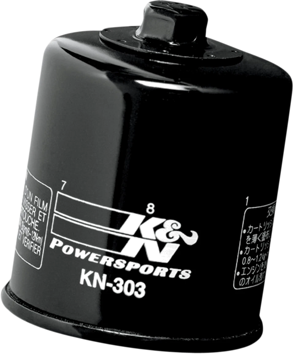 K&N Performance Oil Filter KN-303 for Bimota Honda Kawasaki Polaris Yamaha (N/A)