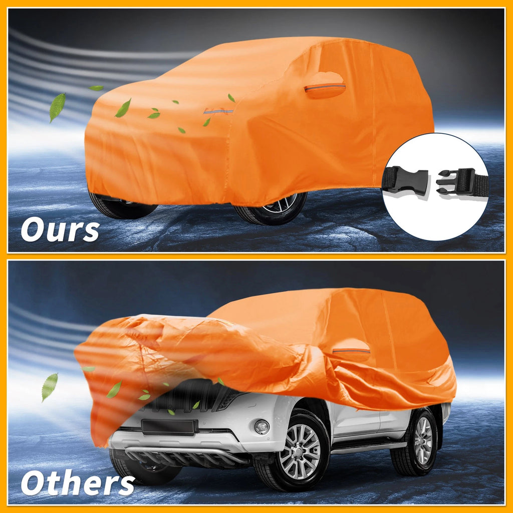 Waterproof Car Cover for Toyota Land Cruiser (210D-PU)