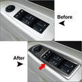 Window Lift Switch Cover Trim for Chrysler 300 300C (2005-2007) Black