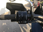 7/8" Handle Bar Mirror Mount Clamp for Universal Motorcycle - Black