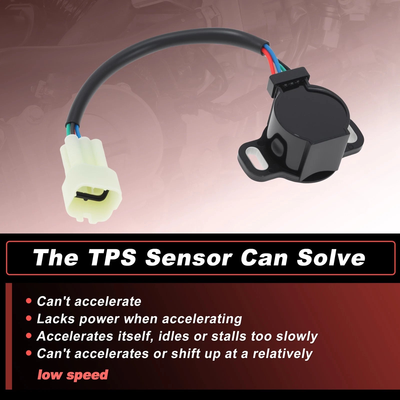 Throttle Position Sensor for Chevy Tracker, Suzuki Samurai (1989–1995)