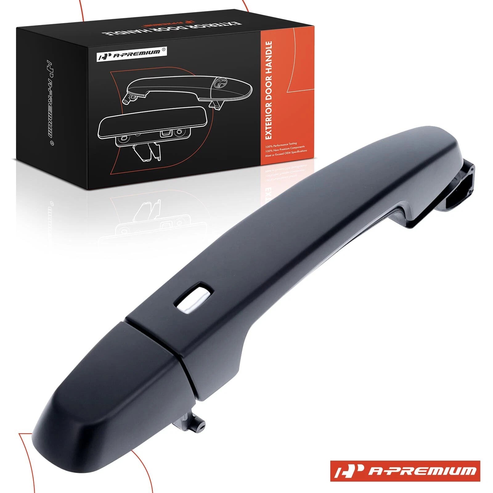 Front Right Black Exterior Door Handle for Chevrolet Impala (2014–2020)