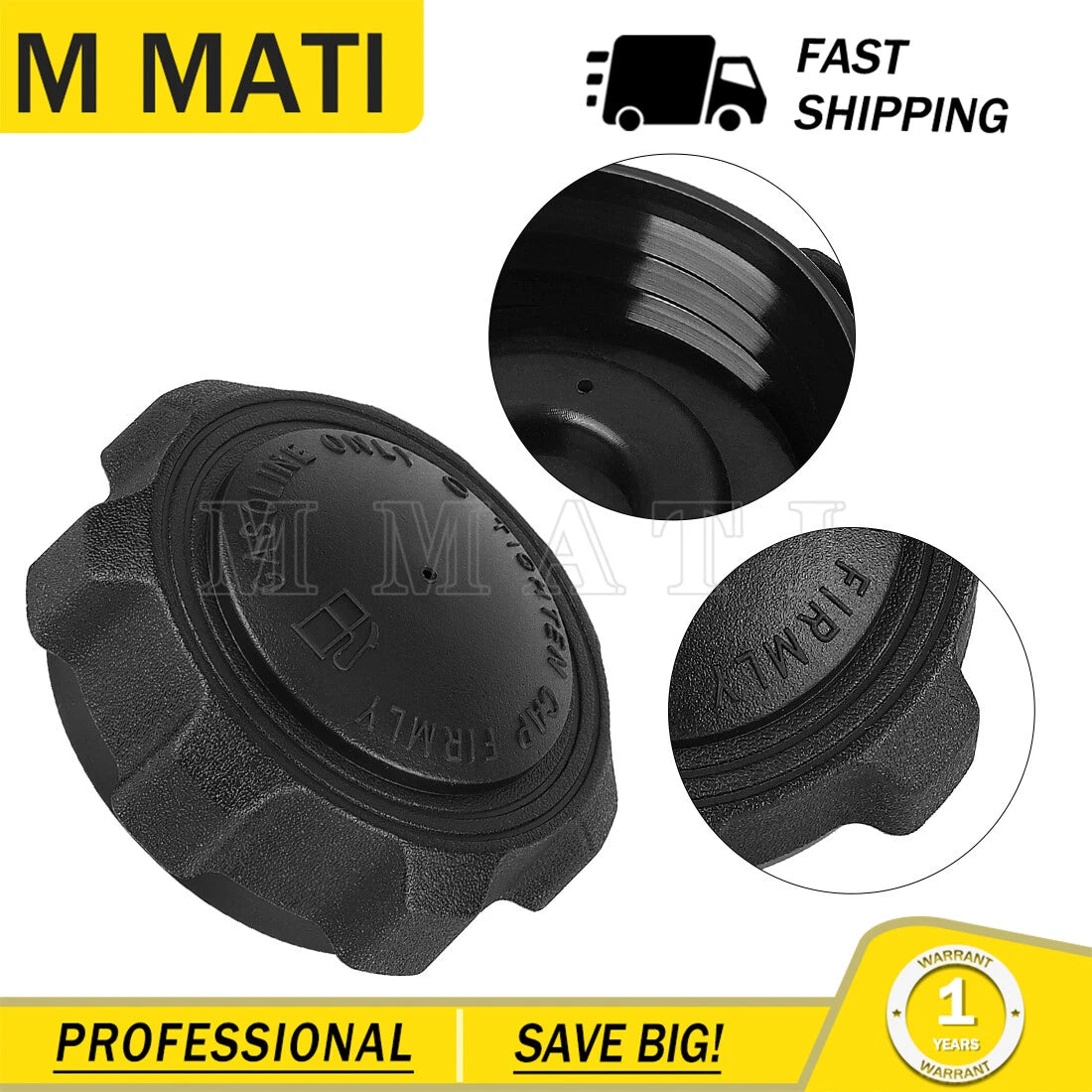 Fuel Cap for MTD 125-384 (951-3111, 751-0603A/B, 751-10049, 751-3071, 751-3111/P)
