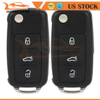 2X Keyless Entry Remote Fob for Volkswagen Tiguan Passat (2011–2016)