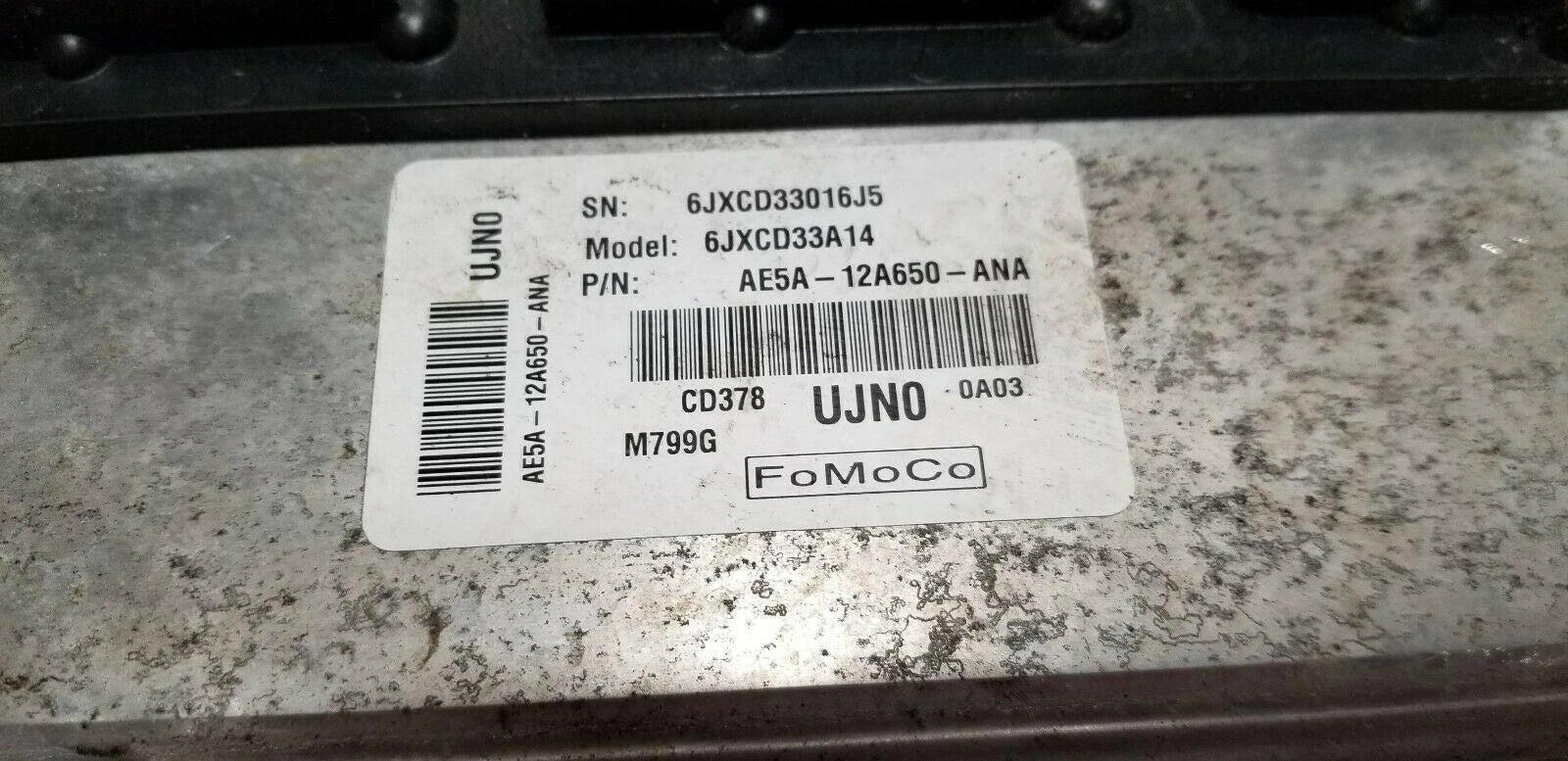 Engine Computer ECU ECM for Lincoln MKZ (2010) AE5A-12A650-ANA