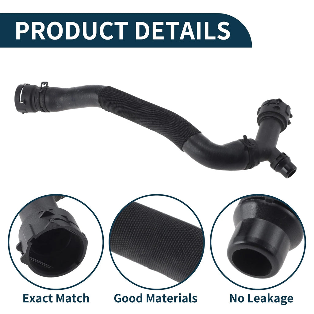 Radiator Hose for Audi A6 Quattro (2019–2025) No. 4K0122101BL Rubber