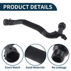 Radiator Hose for Audi A6 Quattro (2019–2025) No. 4K0122101BL Rubber