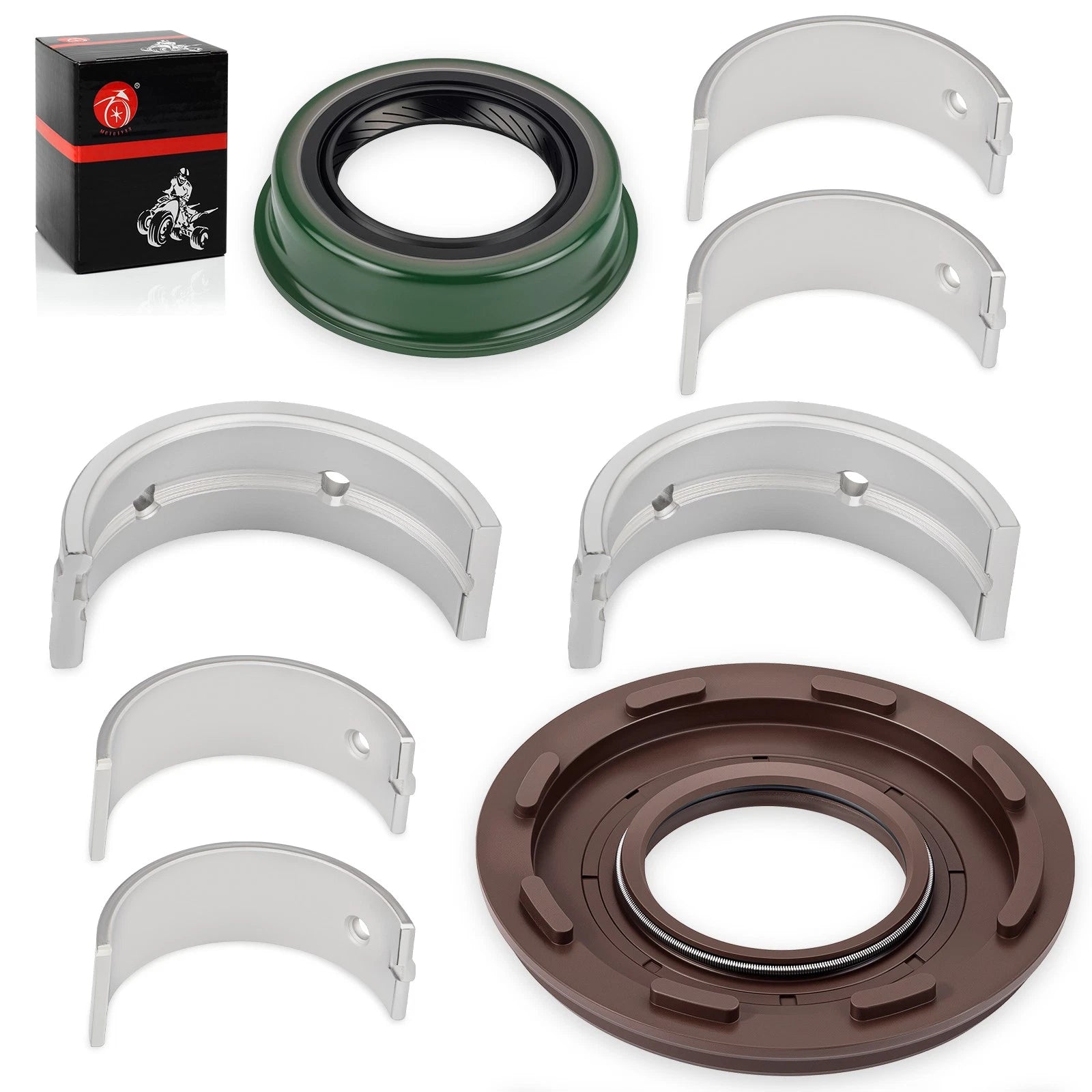 Main Journal Crankshaft Bearing + Seal for Polaris Sportsman 700 EFI (2004)