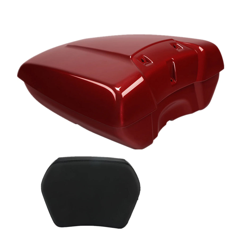 Low Profile Trunk Pad for Indian Pursuit Dark Horse (2022–2025) Ruby Metallic