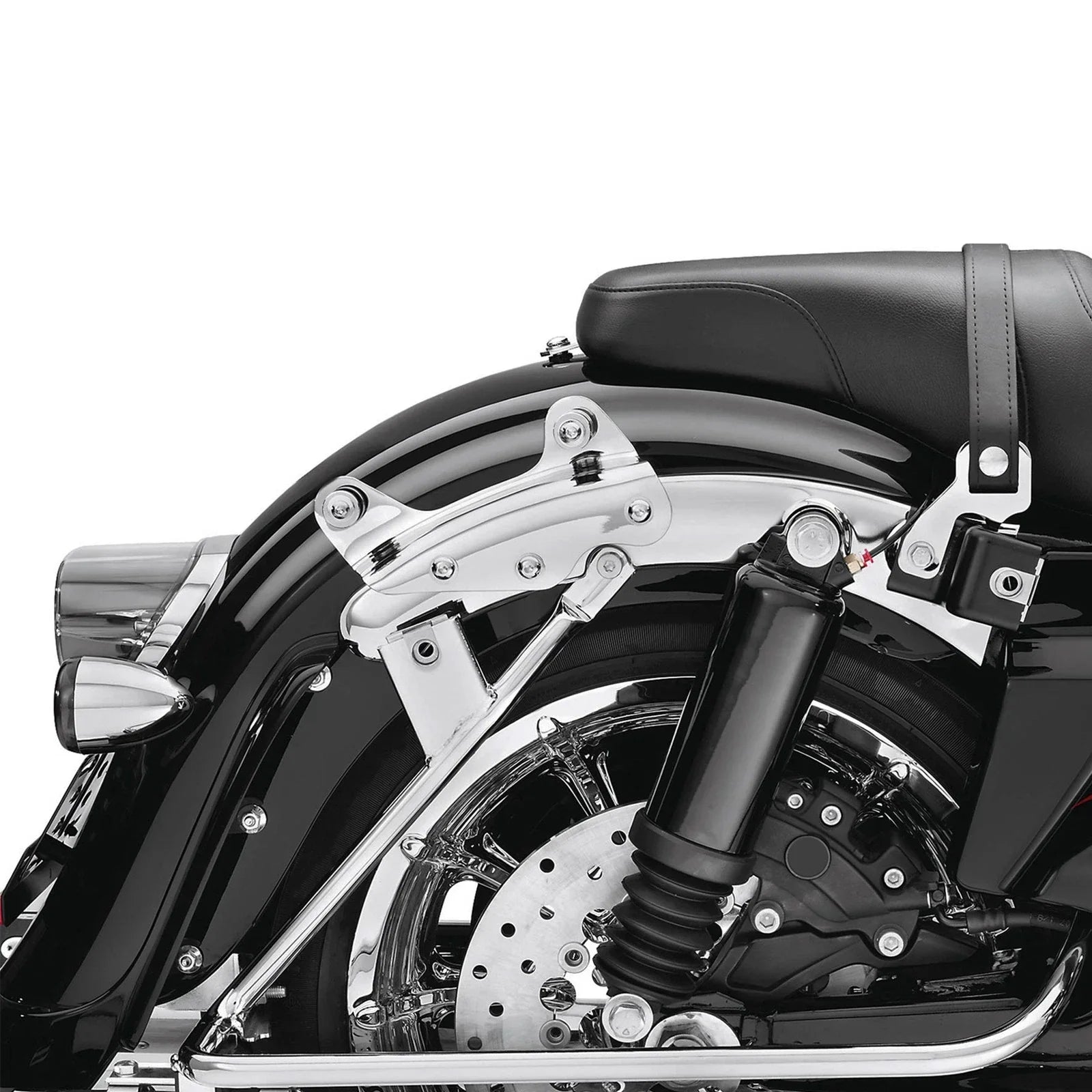 Chrome 4 Point Docking Kit for Harley Touring Electra Glide (2009 - 2013)