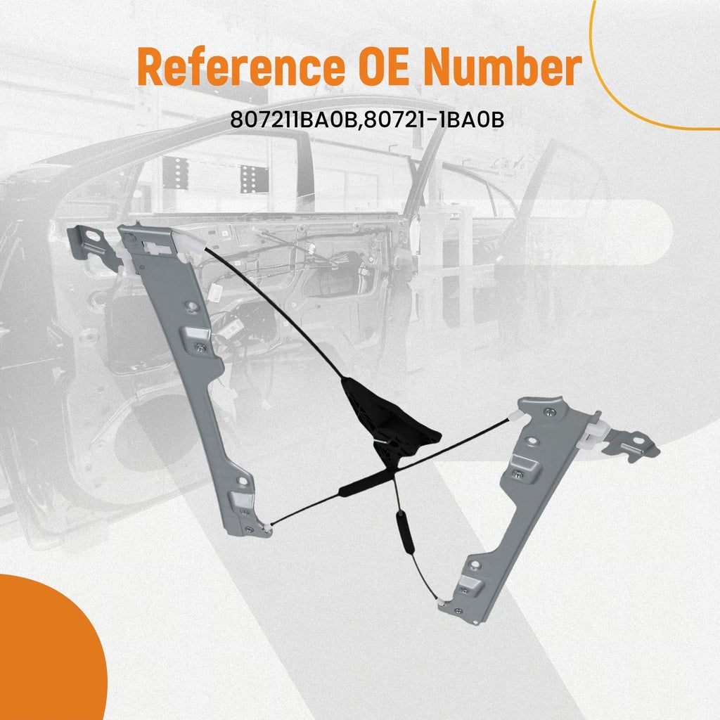 Front Left Power Window Regulator for Infiniti QX50 (2014-2017)