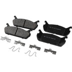 Set of 4 Ceramic Brake Pads for Ford Escort (1991–1996)