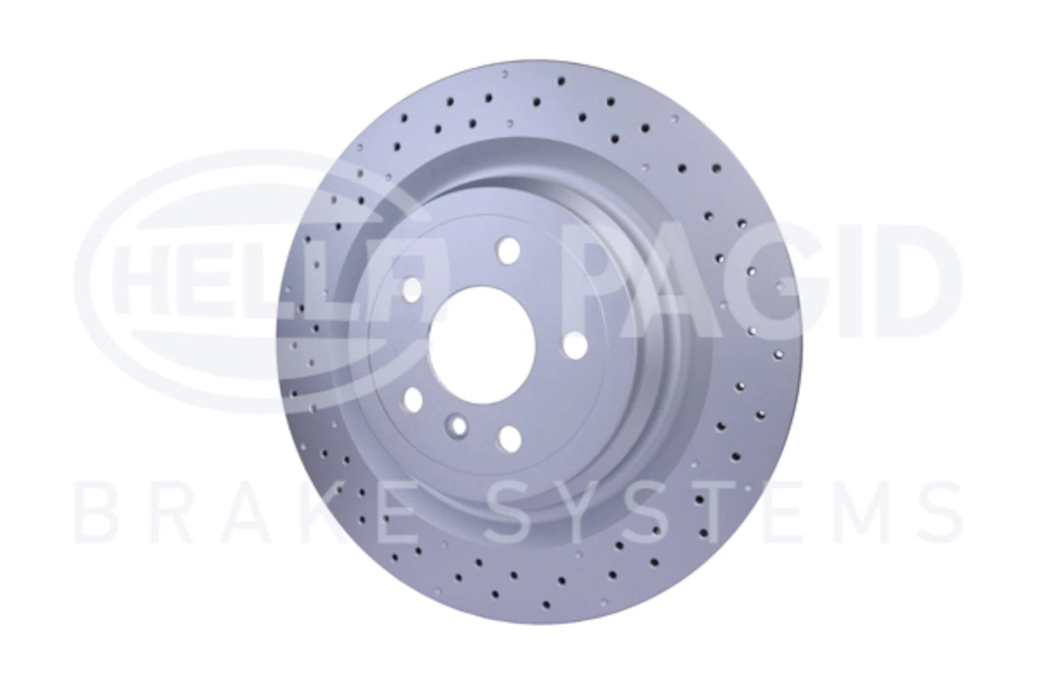 Hella Pagid Rear Disc Brake Rotor for Mercedes-Benz GL450, GL550 (2013)