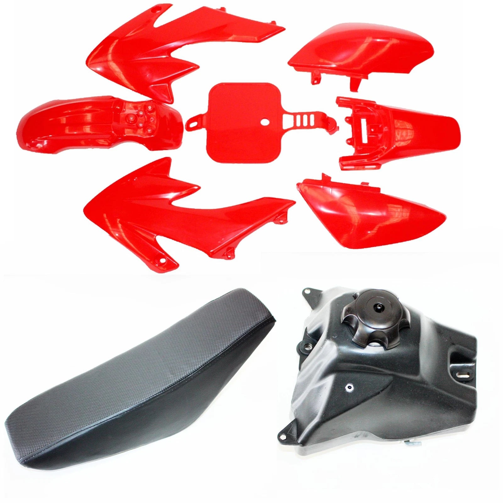 Fairing Fender Guard + Seat + Fuel Tank for CRF50 110cc 125cc (2000–2023)