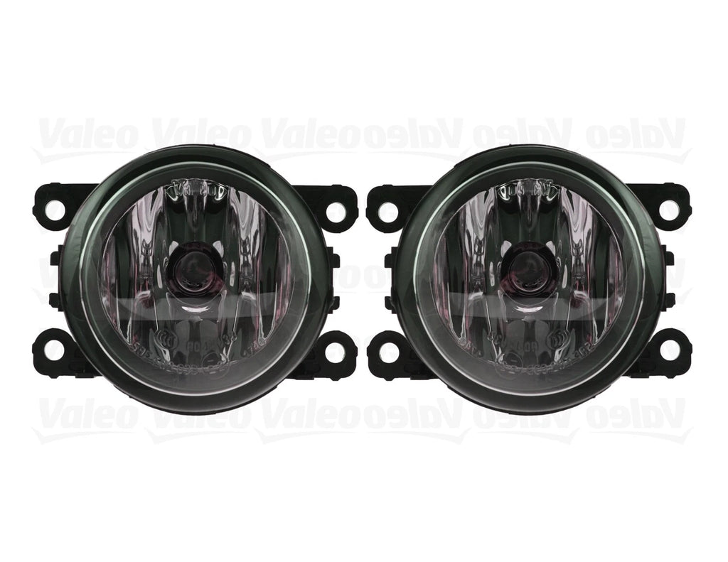 Set of 2 Valeo Front Halogen Clear Fog Lights for Ford Jaguar Lincoln