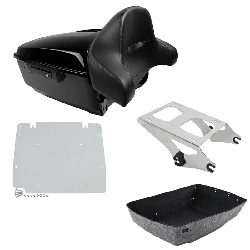 Trunk Backrest Mount Plate for Harley Street Road Glide (2014–2026)