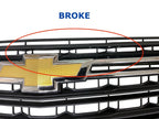 Bumper Grille for Chevy Traverse (2022–2024) Chrome/Textured