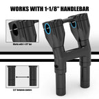 1-1/8" Kickback Handlebar Riser for Harley Road King Police (2014–2023)