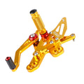 CNC Aluminum Rearsets Footpegs for Honda CB CBR 650 R 650 F (2019–2023)