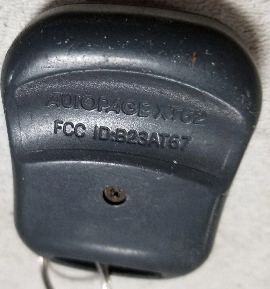 Replacement Key Fob Transmitter for AUTOPAGE XT-62 (B23AT67)